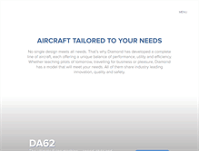 Tablet Screenshot of diamondaircraft.com